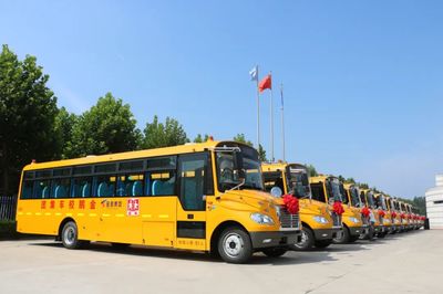 批量!中通專用校車交付西北最大校車運營公司