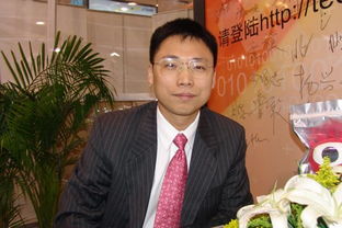 金鵬楊學軍做客新浪圖片 2004年中國國際通信設備技術展